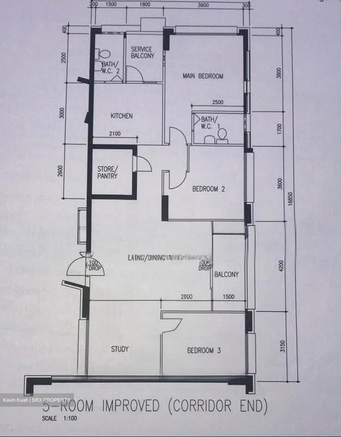 Blk 939 Hougang Street 92 (Hougang), HDB 5 Rooms #580575341